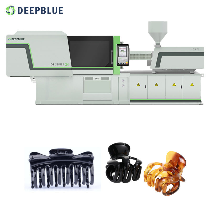 DS 70 tonsmall injection molding machine for the production of clips, clothespins, snack clips, hair clips, etc