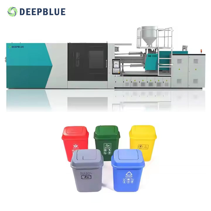 1300t Plastic Dustbin Making Machine Plastic Trash Bin Garbage Can Injection Molding Machine