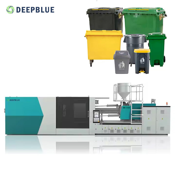 1300t Plastic Dustbin Making Machine Plastic Trash Bin Garbage Can Injection Molding Machine