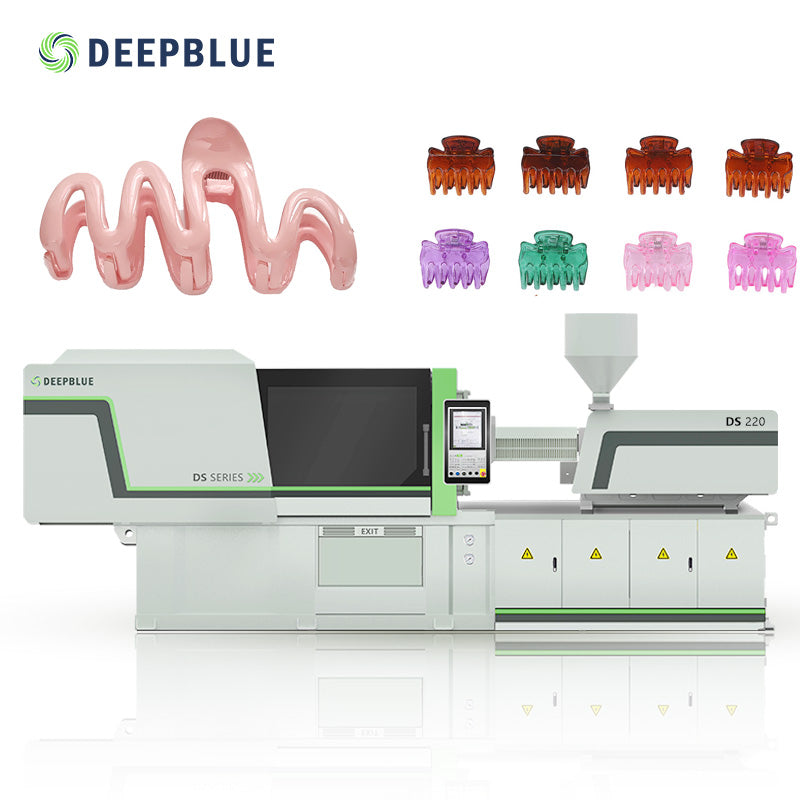 Plastic Hair Clip Horizontal Injection Molding Machine Sunglasses Injection Molding Machine