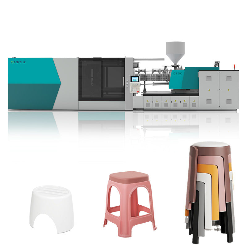 Plastic chair making machine