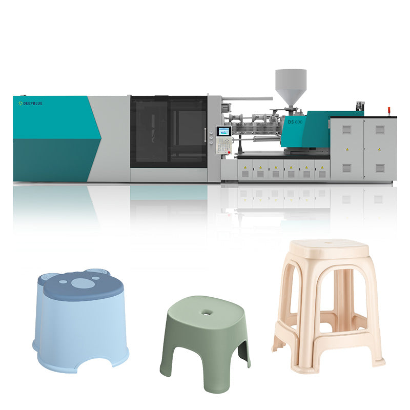 Plastic chair making machine