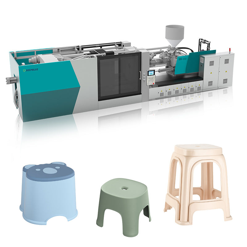 Plastic chair making machine