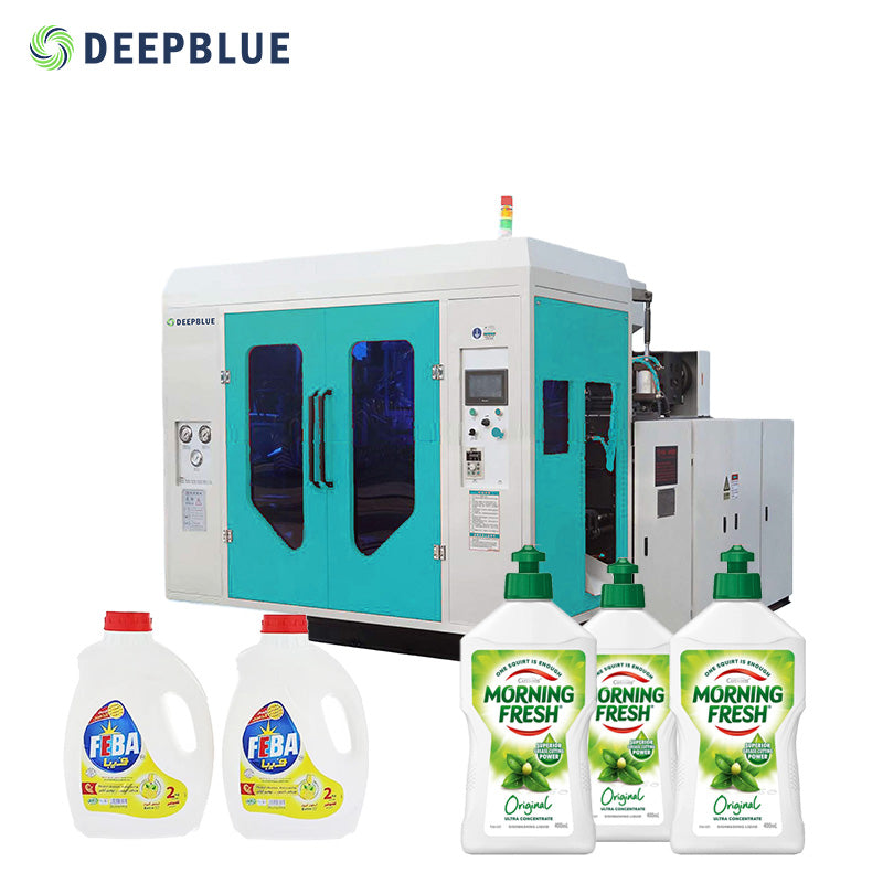 SLB-65 Automatic HDPE Blow Molding Machine From Taiwan High-Speed Lower Price Bottle Making Machinery PET PP Plastic Processing
