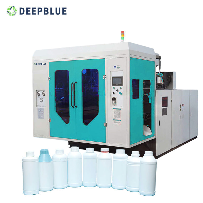 SLB-65 Automatic HDPE Blow Molding Machine From Taiwan High-Speed Lower Price Bottle Making Machinery PET PP Plastic Processing