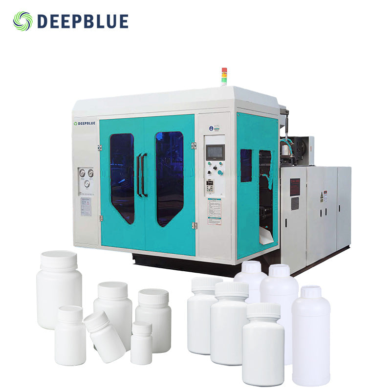 SLB-65 Automatic HDPE Blow Molding Machine From Taiwan High-Speed Lower Price Bottle Making Machinery PET PP Plastic Processing