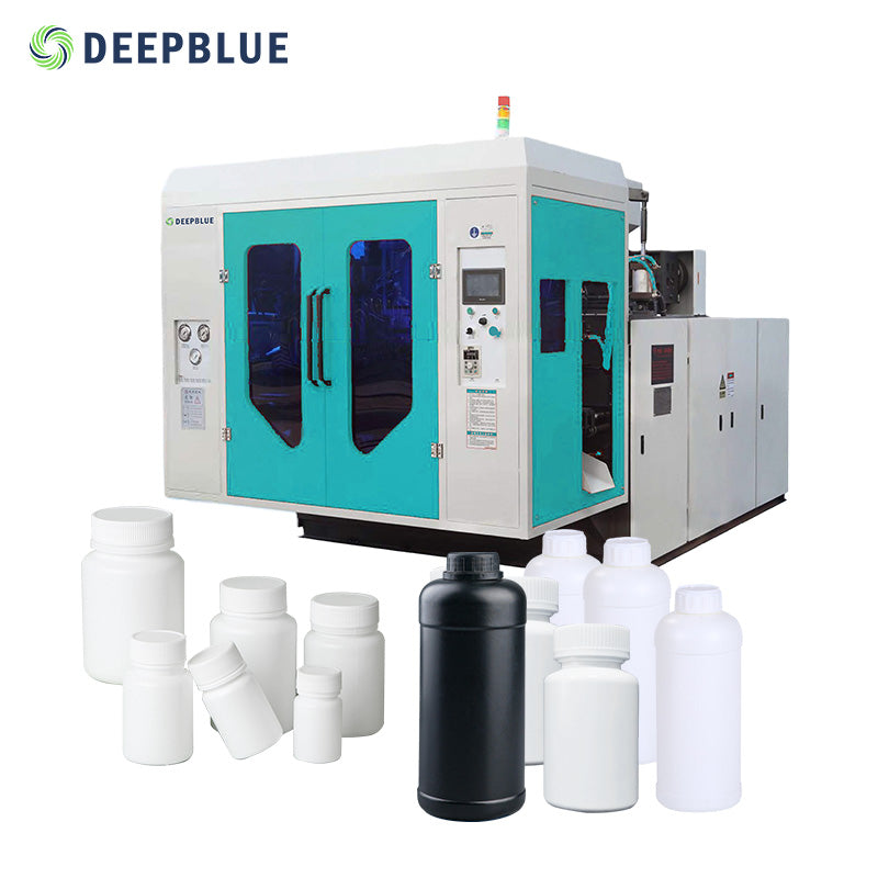 SLB-65 Automatic HDPE Blow Molding Machine From Taiwan High-Speed Lower Price Bottle Making Machinery PET PP Plastic Processing