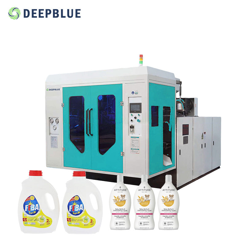 SLB-65 Automatic HDPE Blow Molding Machine From Taiwan High-Speed Lower Price Bottle Making Machinery PET PP Plastic Processing