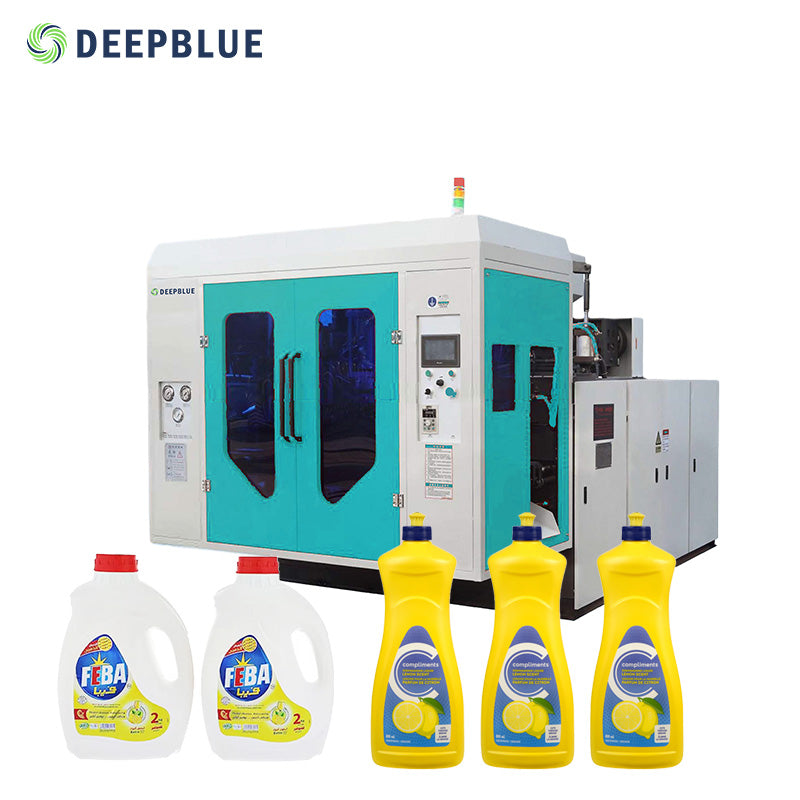 SLB-65 Automatic HDPE Blow Molding Machine From Taiwan High-Speed Lower Price Bottle Making Machinery PET PP Plastic Processing