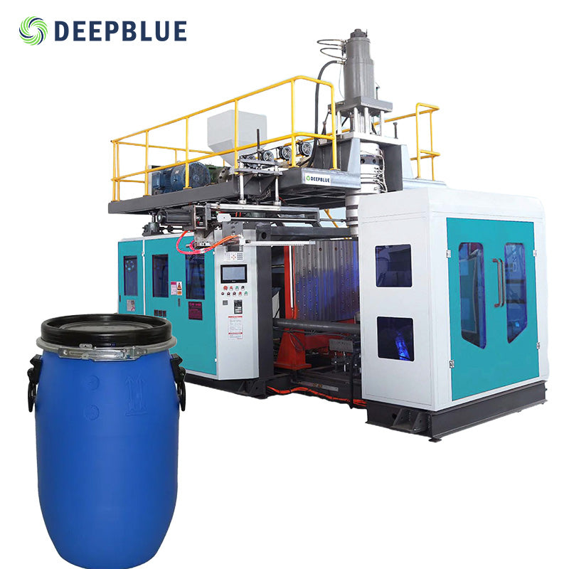 HDPE PE Blow Moulding Machine for Making Plastic Road Fence Yogurt Bottle Container Milk Bottle Container SLBC-100