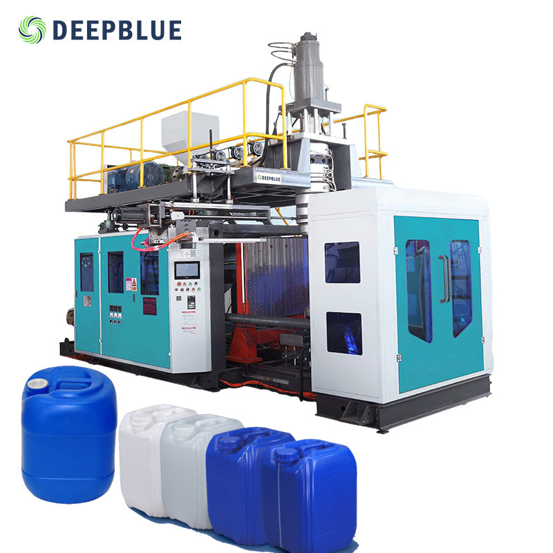 HDPE PE Blow Moulding Machine for Making Plastic Road Fence Yogurt Bottle Container Milk Bottle Container SLBC-100